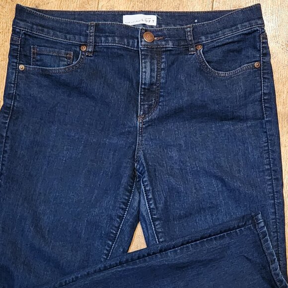 LOFT Women's Tapered Leg Jeans - Sz 10 - Picture 2 of 6